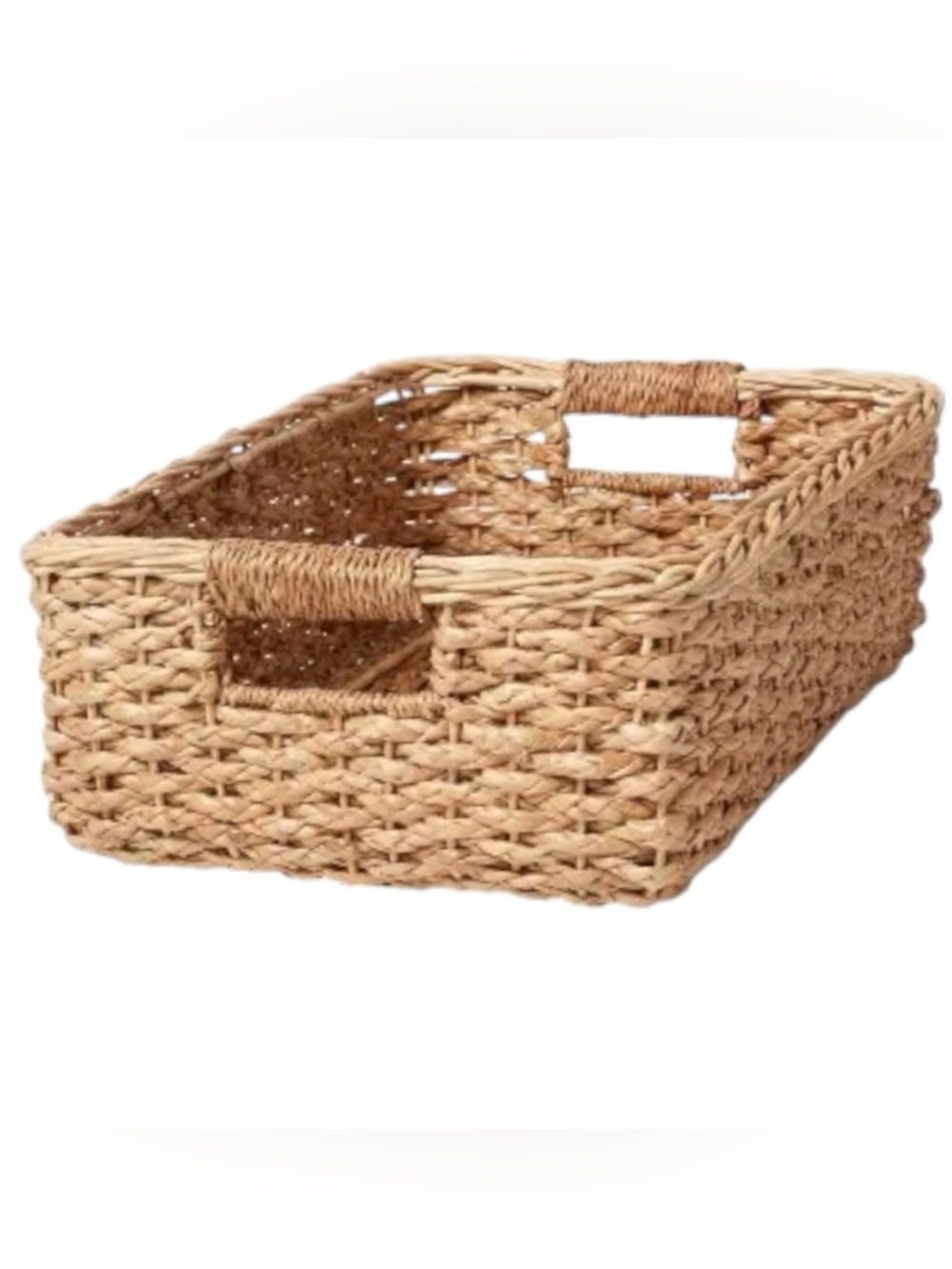 Brightroom Braided Seagrass Handwoven Basket